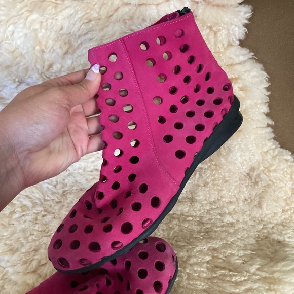 Arche dato leather booties - Picture 4 of 12